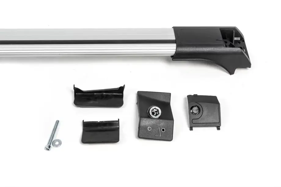 Volkswagen Tiguan 2007–2016 Lastbågar för takrails utan nyckel Flybar V1 (2 st) Foto 5