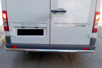 Mercedes Sprinter W901/902/903/904/905 1995–2006 Bakre skyddsbåge AK002 (rostfritt) foto 1