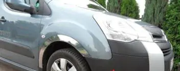 Citroen Berlingo 2008–2018 Hjulhuslister (4 st, rostfritt stål) foto 9