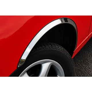 Hjulhuslister (4 st, rostfritt stål) Citroen Jumper 2007–2025 foto 1