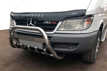 Mercedes Sprinter W901/902/903/904/905 1995–2006 Frontbåge WT004 (rostfritt) foto 5