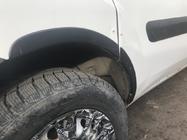 Fiat Doblo I 2005–2010 Hjulhuslister (4 st, svarta) foto 3