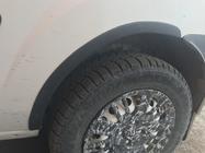 Fiat Doblo I 2005–2010 Hjulhuslister (4 st, svarta) foto 4