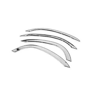 Hjulhuslister (4 st, rostfritt stål) Hyundai Santa Fe 1 2000–2006 foto 3