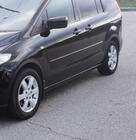 Mazda 5 2005–2009 Hjulhuslister (4 st, svarta) foto 3
