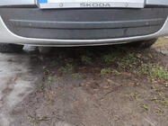 Skoda Octavia II A5 2010–2013 Vintertäckning för grillen (nedre) foto 1