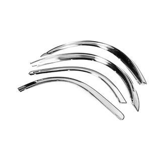 Hjulhuslister (4 st, rostfritt stål) foto 1