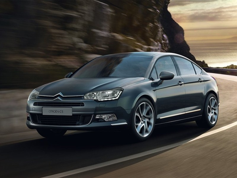 Test av sedanen Citroen C5