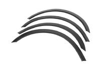 Mercedes E-class W210 1995–2002 Hjulhuslister (4 st, svarta) foto 4