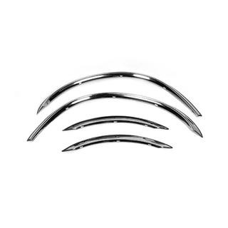 Hjulhuslister (4 st, rostfritt stål) Mercedes C-klass W203 2000–2007 foto 2