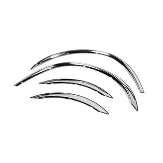 Hjulhuslister (4 st, rostfritt stål) Mercedes C-klass W203 2000–2007 foto 3