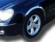 Mercedes CLK W208 1997–2002 Hjulhuslister (4 st, rostfritt stål) foto 9