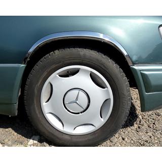Hjulhuslister 1989-1995 (4 st, rostfritt stål) Mercedes E-сlass W124 1984–1997 foto 2