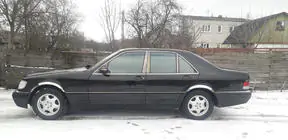 Mercedes S-class W140 1991–1998 Skärmkantslister (Short/Long, 4 st, rostfritt) foto 2
