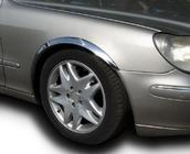 Mercedes S-klass W220 1998–2005 Hjulhuslister (4 st, rostfritt stål) foto 2