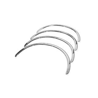 Hjulhuslister (4 st, rostfritt stål) Nissan Micra K12 2003–2010 foto 1