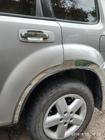 Nissan X-trail T30 2002–2007 Hjulhuslister (4 st, rostfritt stål) foto 2