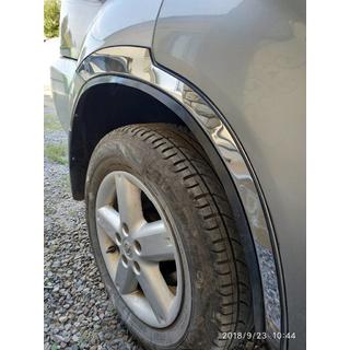 Hjulhuslister (4 st, rostfritt stål) Nissan X-trail T30 2002–2007 foto 4