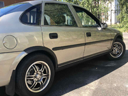 Opel Vectra B 1995–2002 Hjulhuslister (4 st, svarta) foto 1