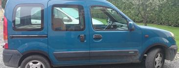 Renault Kangoo 1998–2008 Hjulhuslister (4 st, svarta) Plast foto 3