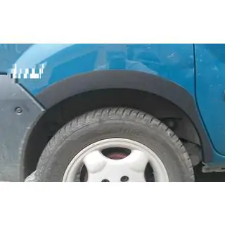 Hjulhuslister (4 st, svarta) Renault Kangoo 1998–2008 foto 2