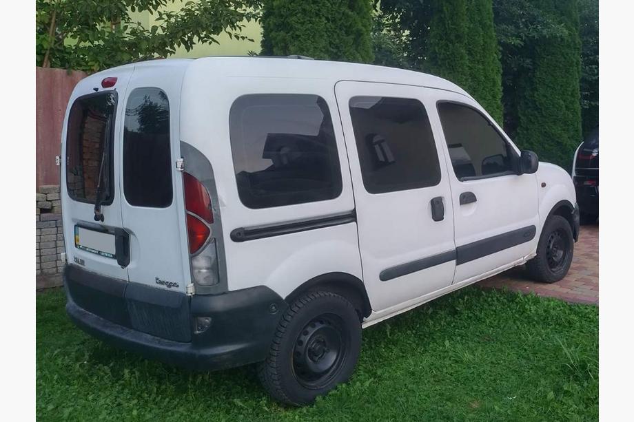 Renault Kangoo 1998–2008 Hjulhuslister (4 st, svarta) Foto 4