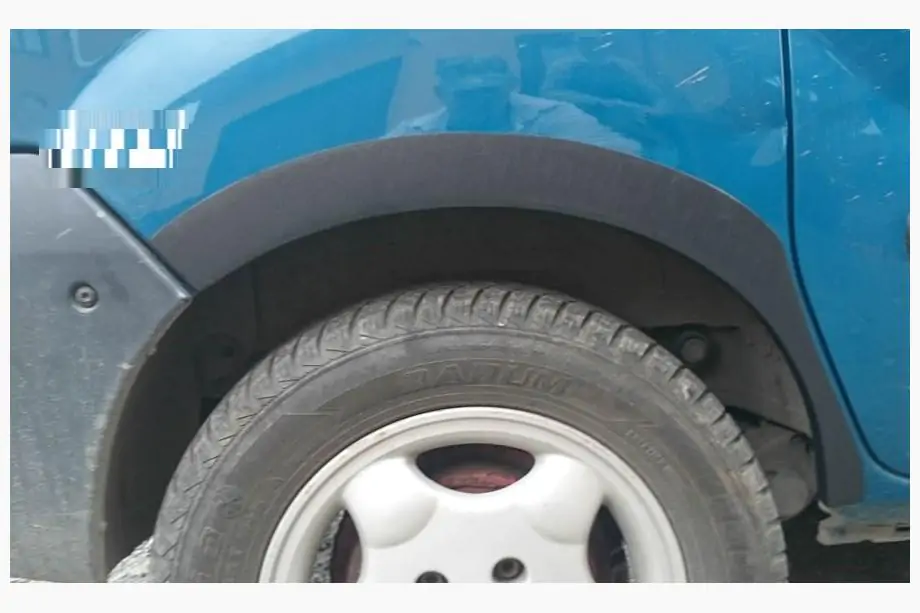 Renault Kangoo 1998–2008 Hjulhuslister (4 st, svarta) Foto 2