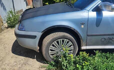 Skoda Octavia I Tour A4 1996–2010 Hjulhuslister (4 st, svarta) Metall foto 1