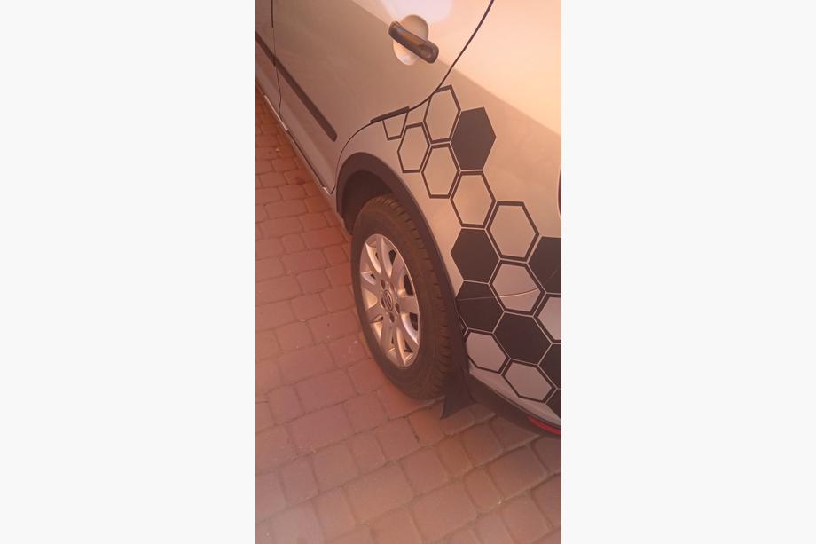 Volkswagen Golf Plus 2004–2014 Hjulhuslister (4 st, svarta) Foto 5