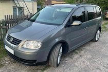 Volkswagen Touran 2003–2010 Hjulhuslister (4 st, svarta) 2003-2006, plast foto 1