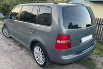 Volkswagen Touran 2003–2010 Hjulhuslister (4 st, svarta) 2003-2006, plast foto 2