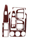 Kia Cerato 1 2004–2009 Instrumentpanellister 2004-2006 (HB) Aluminium foto 1