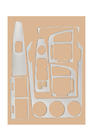 Kia Cerato 1 2004–2009 Instrumentpanellister 2004-2006 (HB) Aluminium foto 2