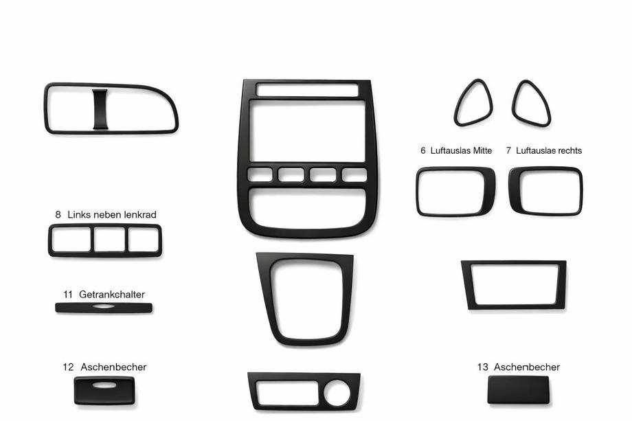 Kia Clarus 1996–2001 Instrumentpanelskydd Image