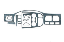 Kia Rio 2000–2005 Instrumentpanelsöverdrag (2000-2002) Aluminium foto 1