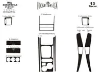Kia Sorento I BL 2002–2009 Instrumentpanelinlägg Variant 1 (2003-2007) foto 4