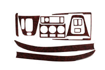 Land Rover Freelander I 1997–2006 Instrumentpanelslister (2000-2003, 10 delar) Aluminium foto 1