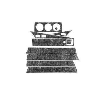 Instrumentpanelslister (11 delar) Mercedes W201 (190) 1982–1993 foto 2