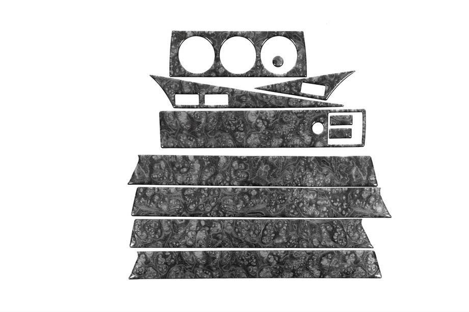 Mercedes W201 (190) 1982–1993 Instrumentpanelslister (11 delar) Foto 2