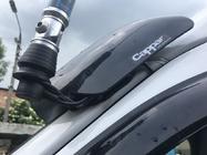 Mercedes Sprinter W906 2006–2018 Vindrutesolskärm på ram V1 (svart högglans, 5 mm) foto 9