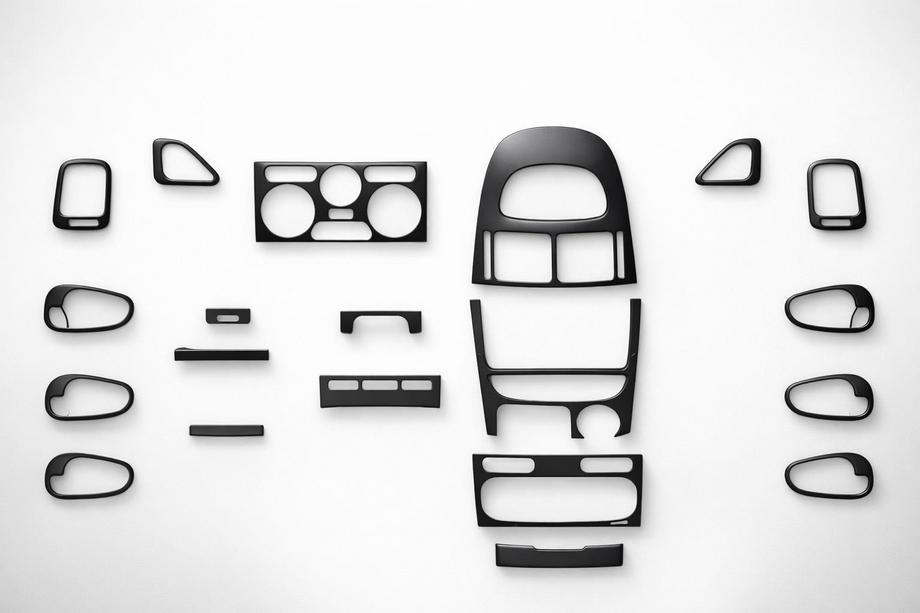 Mitsubishi Carisma 1995–2004 Instrumentpanelsinlägg (1995-1999) Aluminium Image