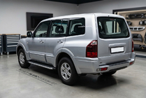 Mitsubishi Pajero Wagon III 1999–2006 Sidosteg Fullmond (2 st, aluminium) foto 1