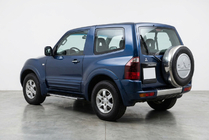 Mitsubishi Pajero Wagon III 1999–2006 Sidosteg Duru (2 st, aluminium) foto 1
