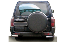 Mitsubishi Pajero Wagon III 1999–2006 Bakre skyddsbåge AK003 (rostfritt stål) foto 1