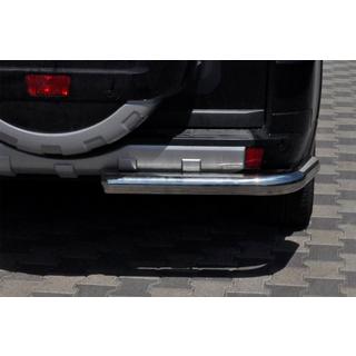 Bakre skyddsbåge AK003 (rostfritt stål) Mitsubishi Pajero Wagon III 1999–2006 foto 2