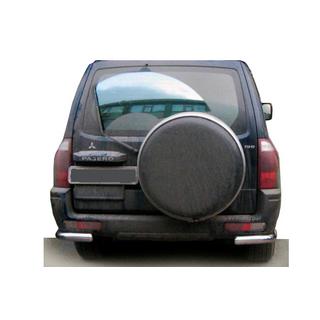 Bakre skyddsbåge AK003 (rostfritt stål) Mitsubishi Pajero Wagon III 1999–2006 foto 1
