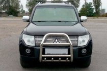 Mitsubishi Pajero Wagon III 1999–2006 Frontbåge QT007 (rostfritt stål) foto 1