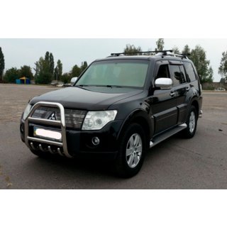 Frontbåge QT007 (rostfritt stål) Mitsubishi Pajero Wagon III 1999–2006 foto 2