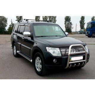 Frontbåge QT007 (rostfritt stål) Mitsubishi Pajero Wagon III 1999–2006 foto 3