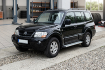 Mitsubishi Pajero Wagon III 1999–2006 Sidosteg Maya V2 (2 st, aluminium) foto 1